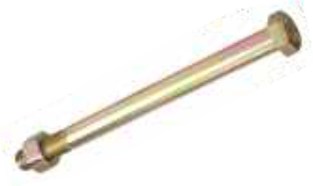 M-71435 MUDGUARD BOLT W\NUT 8" [B-275]