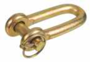 M-71649 HYD. CHECK CHAIN U CLAMP W/COTTER PIN FOR DI