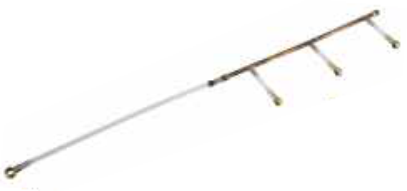 M-72166 SPILL PIPE (BENJO TYPE) 3 CYL DI