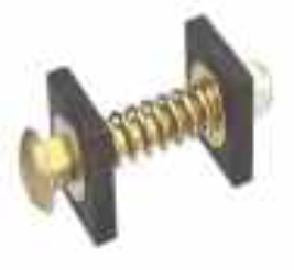 M-72404 RADIATOR BOLT W/PAD KIT SMALL DI