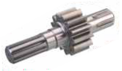 M-72543 BULL PINION SHAFT L.H B-275 [13T]