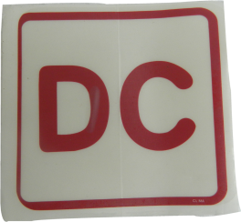 SITL-2530 STICKER FOR DC