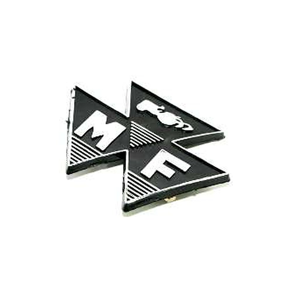 22759 EMBLEM FRONT MONOGRAM MF 35