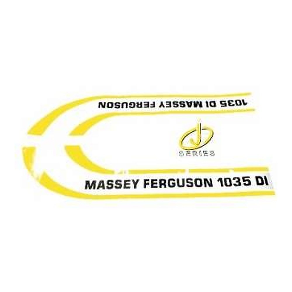 22766 SIDE EMBLEM SET MF 35 DI JS