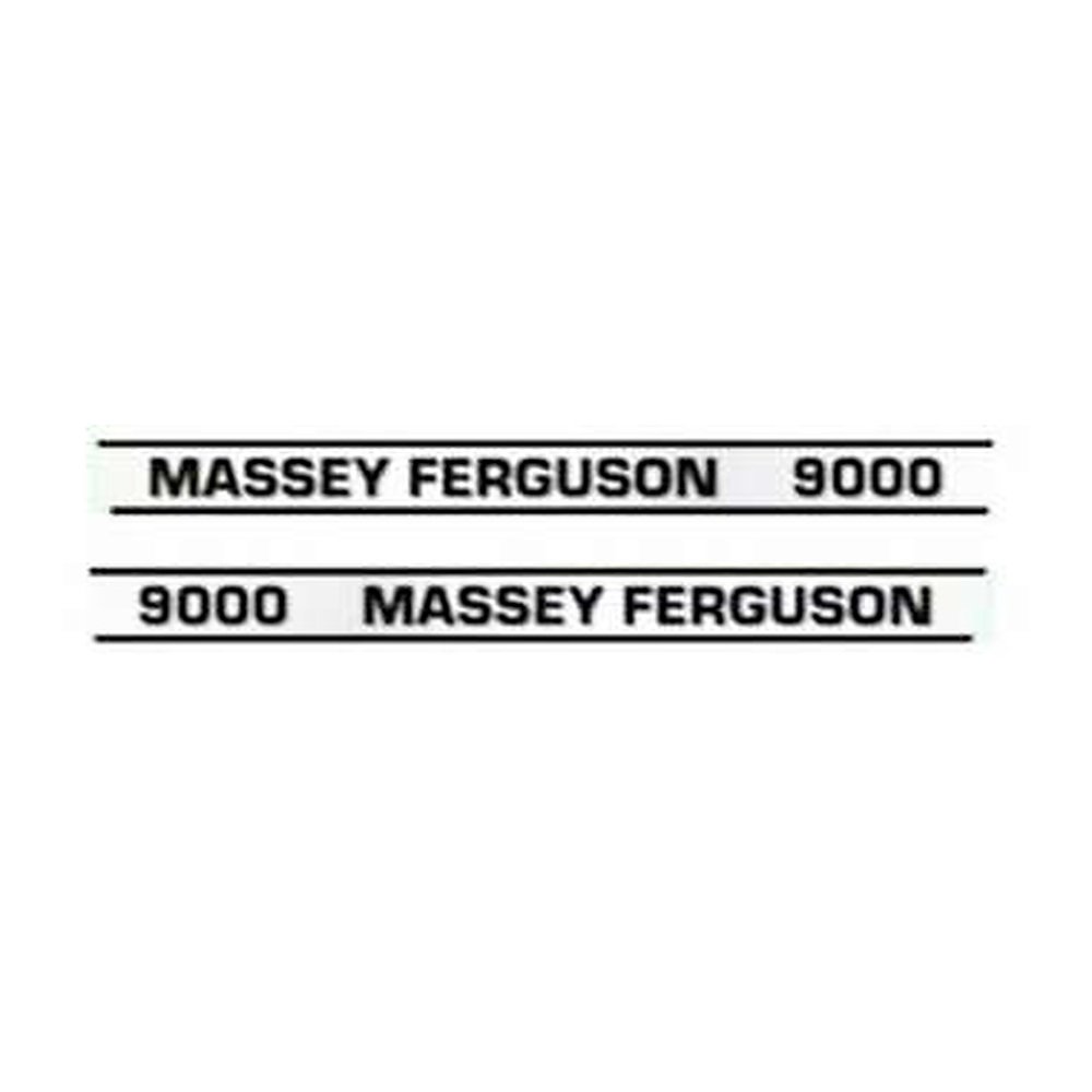 22820 SIDE EMBLEM SET MF 9000
